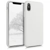 Husa Apple iPhone X / iPhone XS, Silicon, Alb, 46313.02