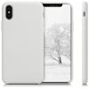 Husa Apple iPhone X / iPhone XS, Silicon, Alb, 46313.02
