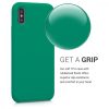 Husa Apple iPhone X / iPhone XS, Silicon, Verde, 42495.142