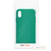 Husa Apple iPhone X / iPhone XS, Silicon, Verde, 42495.142