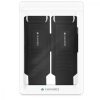 Pereche de curele cu carlig pentru ridicare greutati Navaris, Universal, Negru, 48508.01