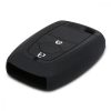 Husa Cheie Auto pentru Ford - 2 Butoane - Keyless Go, Silicon, Rosu, 48502.01