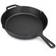 Tigaie din fonta Navaris - 30 cm - negru, 48585.01
