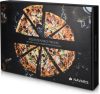 Set Piatra pizza 30 x 38 cm si lopata pizza din bambus, Bej, Navaris, 48593.01