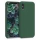Husa iPhone X / iPhone XS, Silicon, Verde, 46313.80