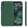 Husa iPhone X / iPhone XS, Silicon, Verde, 46313.80
