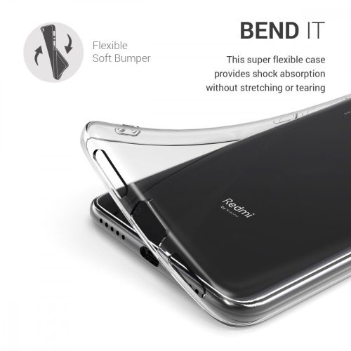 Husa Xiaomi Redmi 7, Silicon, Transparent, 48648.03