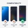 Husa Samsung Galaxy A70, Silicon, Albastru, 48427.58