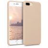Husa Apple iPhone 8 Plus / iPhone 7 Plus, Silicon, Bej, 40842.154