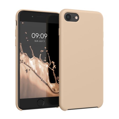 Husa Apple iPhone 8 / iPhone 7 / iPhone SE 2, Silicon, Crem, 40225.154