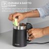 Fierbator de voiaj Navaris dublu perete, 1100W, 0,5L, portabil, ideal camping, negru, 48676.01