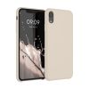 Husa Apple iPhone XR, Silicon, Crem, 45910.154