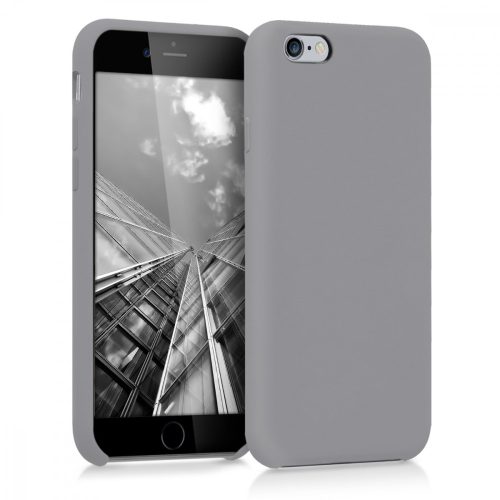 Husa Apple iPhone 6 / iPhone 6s, Silicon, Gri, 40223.155