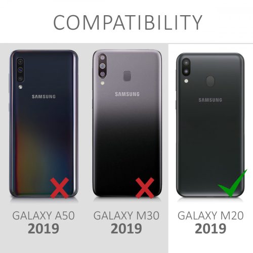 Husa Samsung Galaxy M20, Silicon, Transparent, 48701.01