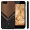 Husa Apple iPhone 6 / iPhone 6s, Lemn, Maro, 46078.16