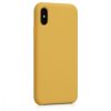 Husa Apple iPhone X / iPhone XS, Silicon, Galben, 42495.143