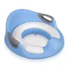 Reductor toaleta copii Navaris, cu capac si manere, 36x32x18 cm, albastru, polipropilena/PVC
