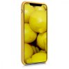 Husa Apple iPhone X / iPhone XS, Silicon, Galben, 46313.143