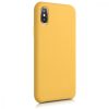 Husa Apple iPhone X / iPhone XS, Silicon, Galben, 46313.143