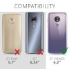 Husa Motorola Moto G7 Power, Silicon, Albastru, 47758.02