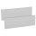 Set 2 Protectii perete autoadezive pentru usa auto 40 x 12 x 1.5 cm, Kwmobile, Gri, EVA, 46972.19
