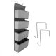 Raft suspendat, 4 compartimente, 33 cm x 9 cm x 92 cm, 49081.22