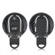 Husa Cheie Auto pentru Mini Cooper - 3 Butoane, Plastic, Negru, 49073.01