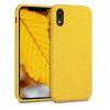 Husa Apple iPhone XR, Silicon, Galben, 49105.06