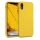 Husa Apple iPhone XR, Silicon, Galben, 49105.06