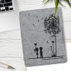 Husa pentru Kobo Aura H2O Edition 2, Textil, Gri, 49111.01