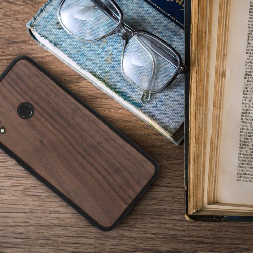 Husa Huawei Y9 (2019), Lemn, Maro, 49162.18