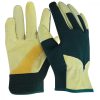 Manusi de gradinarit din piele intoarsa Navaris, Marime M, Tesatura Spandex, 49174.02