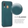 Husa Samsung Galaxy A40, Silicon, Verde, 48546.14