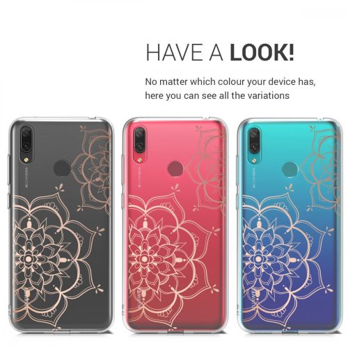 Husa Huawei Y7 (2019) / Y7 Prime (2019), Silicon, Roz, 49254.01