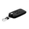 Husa Cheie Auto pentru Renault / Dacia - 4 Butoane - Keyless Go, Piele ecologica, Negru, 44637.32