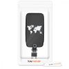 Husa Cheie Auto pentru Renault / Dacia - 4 Butoane - Keyless Go, Piele ecologica, Negru, 44637.32
