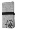 Husa Universala telefon, Textil, Negru, 49441.02