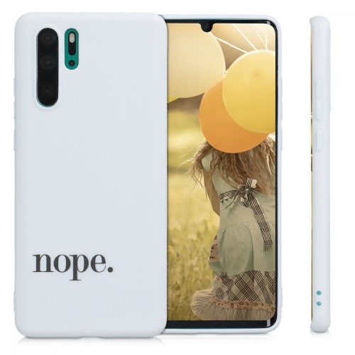 Husa Huawei P30 Pro, Silicon, Negru, 49468.01