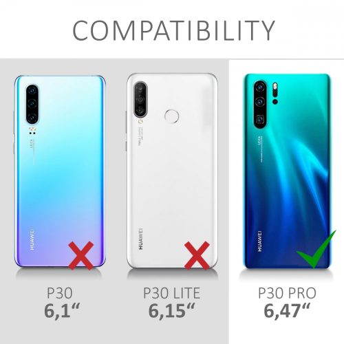 Husa Huawei P30 Pro, Silicon, Negru, 49468.01