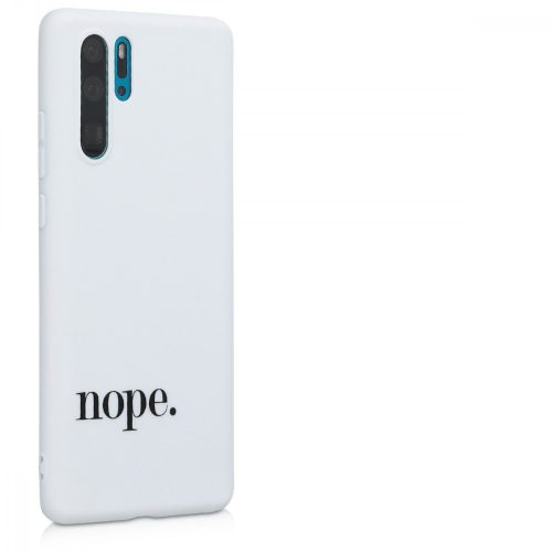 Husa Huawei P30 Pro, Silicon, Negru, 49468.01