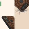 Husa Huawei P30 Lite, Lemn, Maro, 47506.04