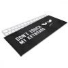 Husa pentru tastatura marime L, Kwmobile, Negru/Alb, Plastic, 49501.01