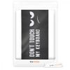 Husa pentru tastatura marime L, Kwmobile, Negru/Alb, Plastic, 49501.01