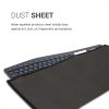 Husa pentru tastatura marime L, Kwmobile, Gri, Plastic, 49500.19