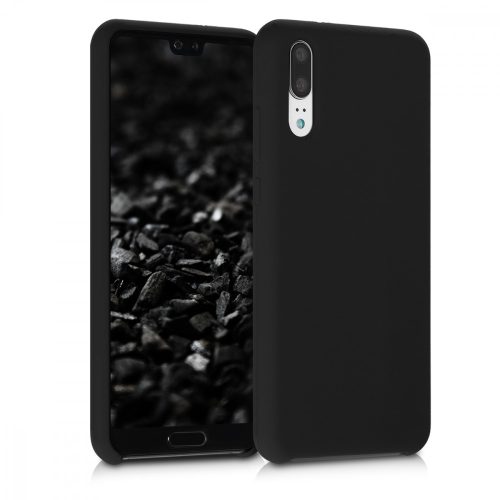 Husa Huawei P20, Silicon, Negru, 45689.01