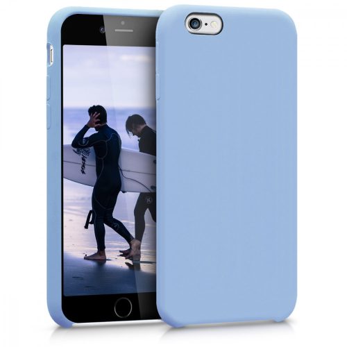 Husa Apple iPhone 6 / iPhone 6s, Silicon, Albastru, 40223.161