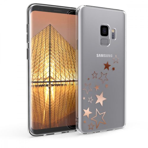 Husa Samsung Galaxy S9, Silicon, Rose Gold, 44196.32