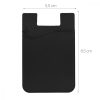 Set 3 Huse card bancar pentru telefon, Kwmobile, Multicolor, Silicon, 49594.01