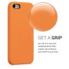 Husa Apple iPhone 5 / iPhone 5s / iPhone SE, Silicon, Portocaliu, 42766.150