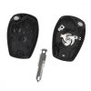 Carcasa Cheie pentru Renault / Dacia - 2 Butoane, Plastic, Negru, 49610.01